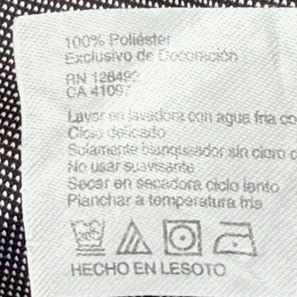 Greg Norman Men's Short Sleeve ML75 Play Dry Dark Grey Polo Shirt Size XXL - Picture 6 of 8